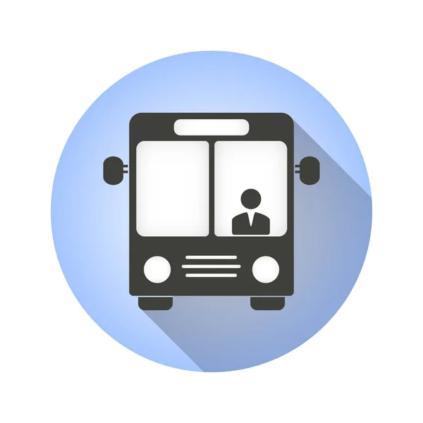 Buss vektor icon. — Stock vektor