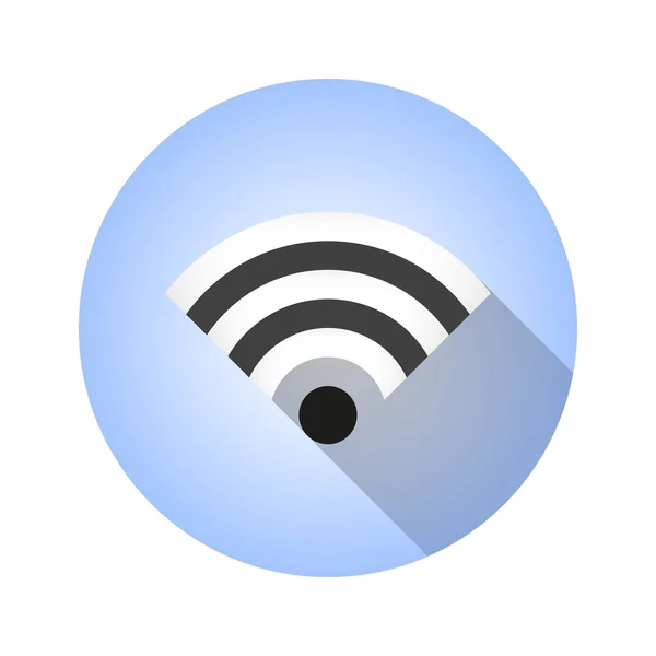 Wi-Fi-Vektorsymbol. — Stockvektor