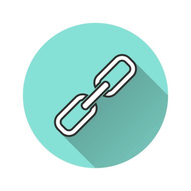 bağlantı vektör simgesi.