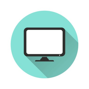 bilgisayar vektör simgesi.