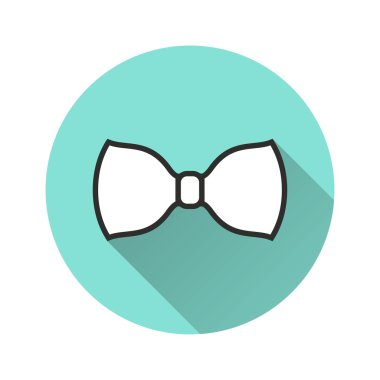 Boyunbağı vektör simgesi.