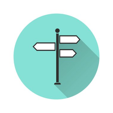 İmza posta vektör simgesi.