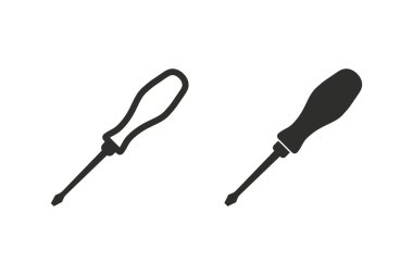 Tornavida - vektör simgesi.