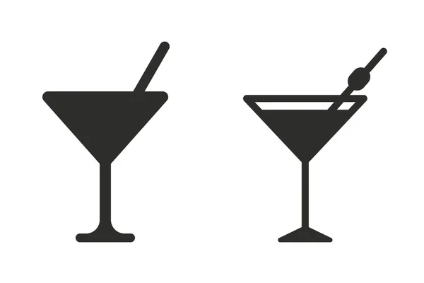 Cocktail - vector icon. — Stock Vector