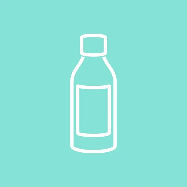 Medicine bottle vector icon. — Stock Vector