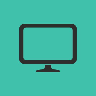 bilgisayar vektör simgesi.