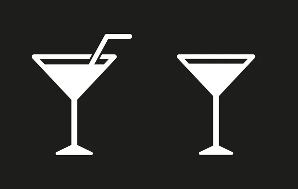 Cocktail - vector pictogram. — Stockvector