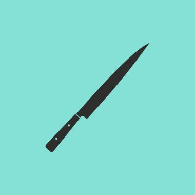 bıçak vektör simgesi.