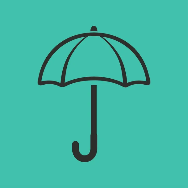 Umbrella vector icon. — Stock Vector