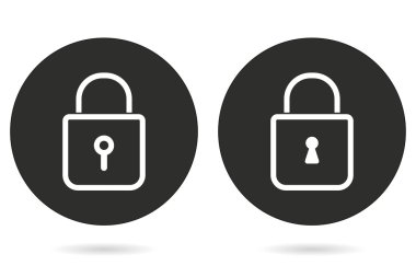 Vektör simgesini kilitle.