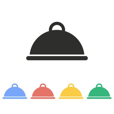 Gıda kapak - vektör simgesi.