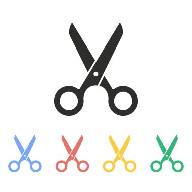 Makas - vektör simgesi.