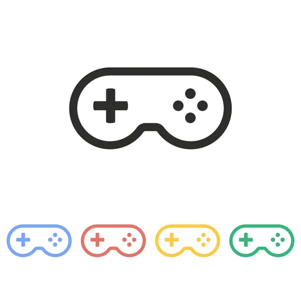 Game controller - vector icon. — Stock Vector