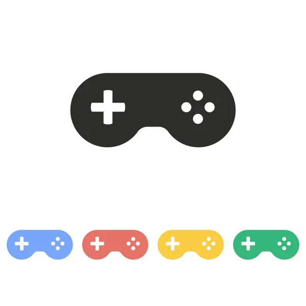 Controlador de juego - icono de vector . — Vector de stock