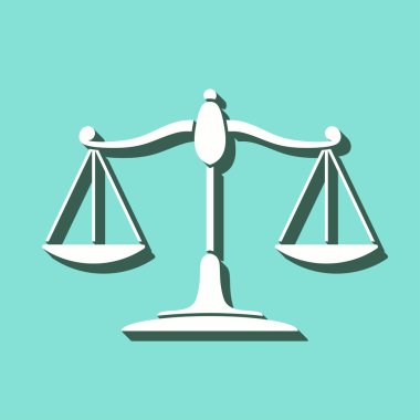 Ölçek - vektör simgesi.