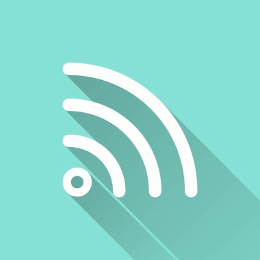 Wi-Fi - vektör simgesi.