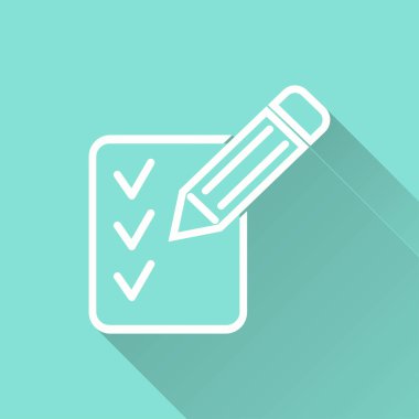 Not defteri - vektör simgesi.