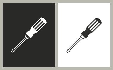 Tornavida - vektör simgesi.