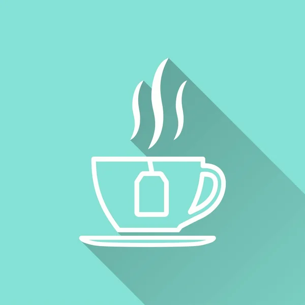 Tea - vector icon. — Stock Vector