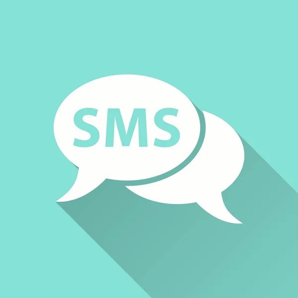 SMS - εικονίδιο του φορέα. — Διανυσματικό Αρχείο