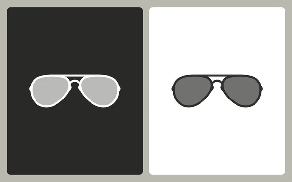 Sunglasses - vector icon. — Stock Vector