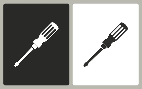 Screwdriver - vector icon. — Stock Vector