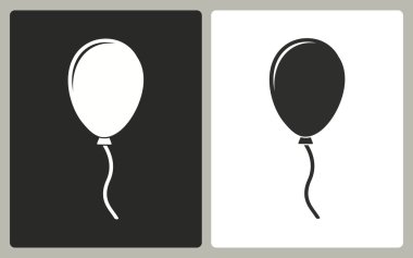 Balon - simge vektör.