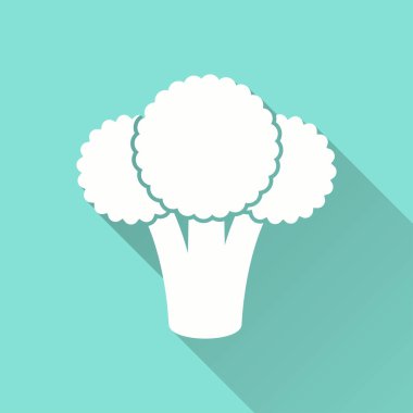 Brokoli - vektör simgesi.