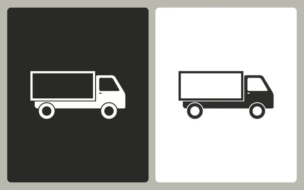 LKW - Vektor-Symbol. — Stockvektor