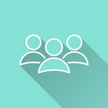 İnsanlar - vektör simgesi.