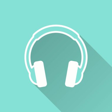 Kulaklık - vektör simgesi.