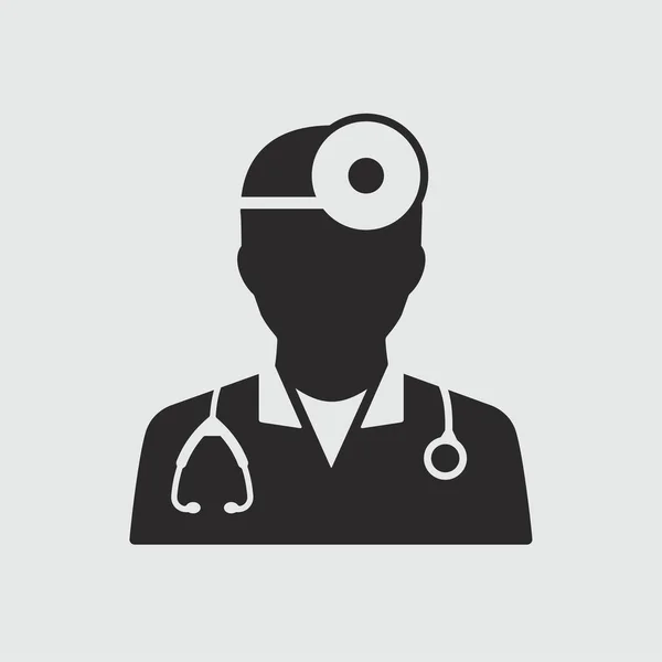 Doctor Icon Vector Illustration Web Sites Mobile Application — Vettoriale Stock