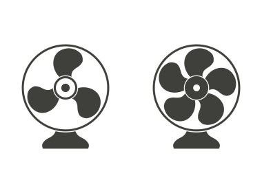 Electric fan icons