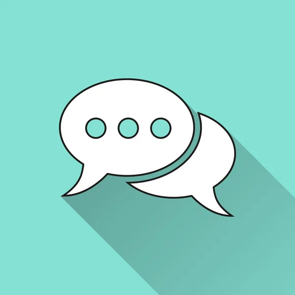 Chat-Symbol — Stockvektor