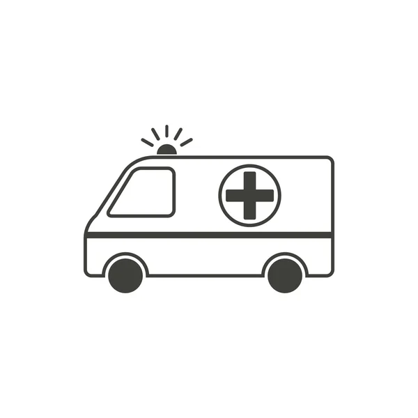 Icône d'ambulance — Image vectorielle