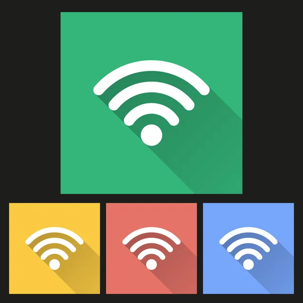 Ícone Wi-fi —  Vetores de Stock