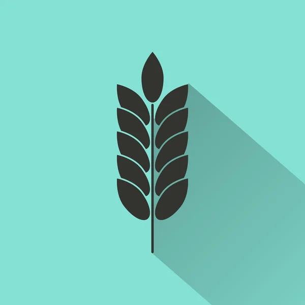 Ikon barley - Stok Vektor