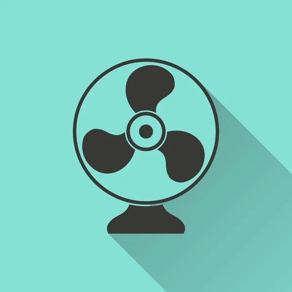 Elektrischer Ventilator — Stockvektor