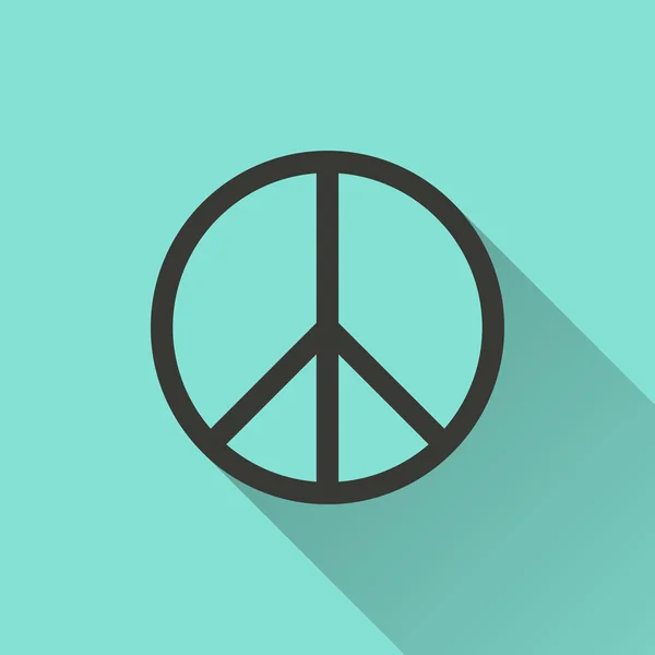 Icona del segno di pace — Vettoriale Stock