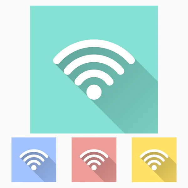 Wi-fi のアイコン — ストックベクタ