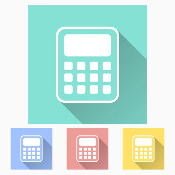 Calculatorpictogram — Stockvector