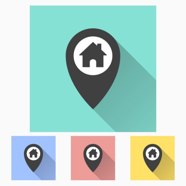 Harita iğne simgesi