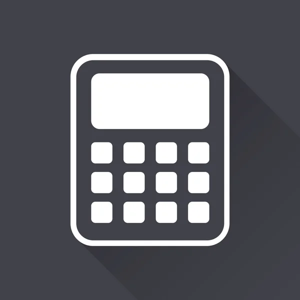 Icône de calculatrice — Image vectorielle