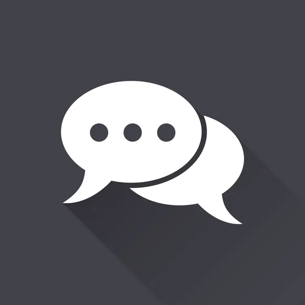 Chatting icon — Stock Vector