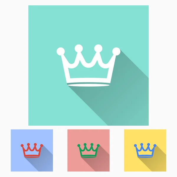 Crown  icon — Stock Vector