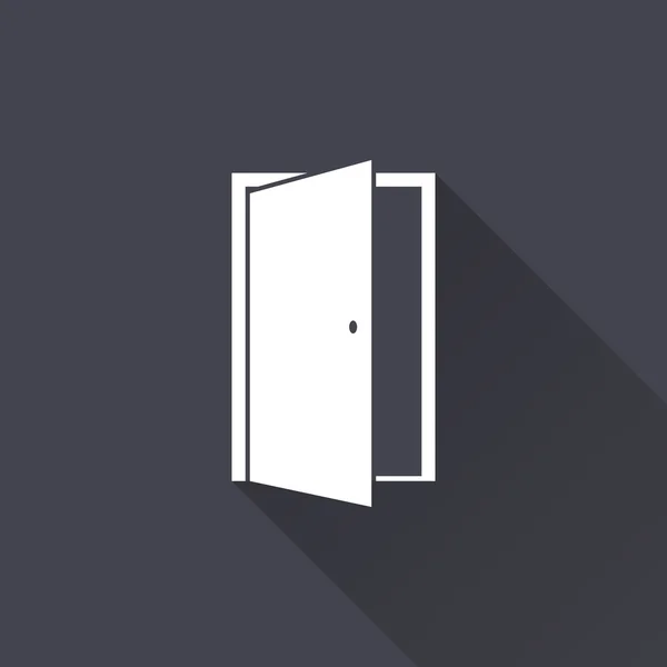 Icono de puerta — Vector de stock