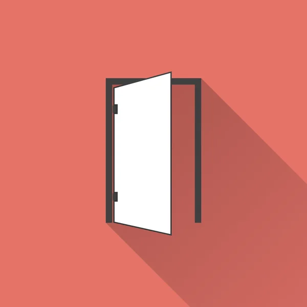 Πόρτα εικονίδιο — Διανυσματικό Αρχείο