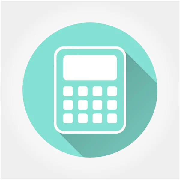Calculatorpictogram — Stockvector
