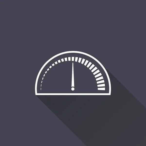 Snelheidsmeter pictogram — Stockvector