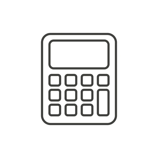 Ícone calculadora —  Vetores de Stock